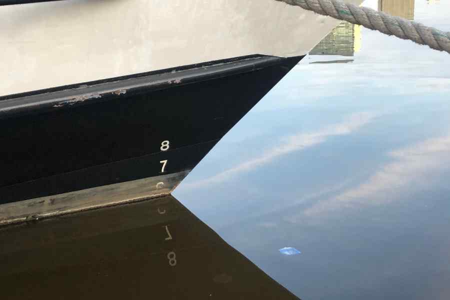 Qué es la obra muerta de un barco