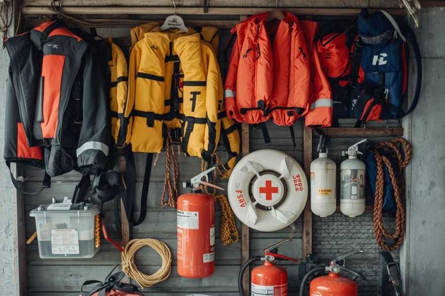 Seguridad y elementos obligatorios a bordo de un barco